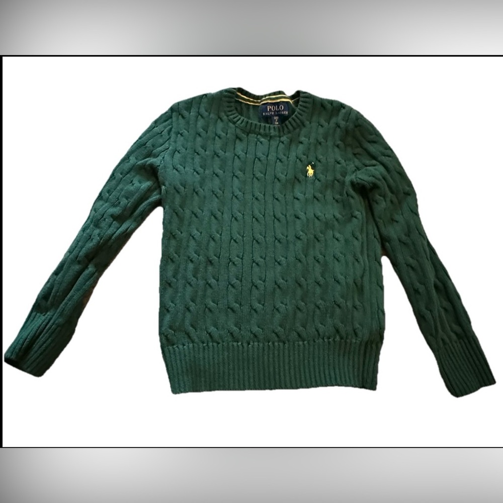 Polo by Ralph Lauren Forest Green Crewneck Sweater